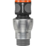 GARDENA Conector de manguera Premium 19 mm (3/4") , Pieza de manguera gris/Plateado, 18256-20, 1 pieza(s)