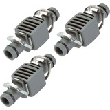 GARDENA Conector para goteo (3), Conexión gris, 8356-20