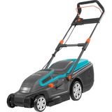 GARDENA Cortacésped eléctrico PowerMax™ 1600/37 negro/Turquesa, 5037-20