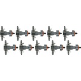 GARDENA Gotero de riego en línea, Goteros gris/Naranja, 8311-20