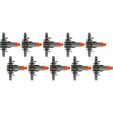 GARDENA Goteros en línea gris/Naranja, 8343-20