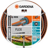GARDENA Manguera de jardín Flex 50M 1/2 negro/Naranja, 18039-20