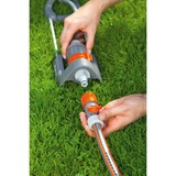 GARDENA Regulador con válvula de control 19 mm (3/4") / 16 mm (5/8") , Pieza de manguera gris/Naranja, 2943-20