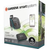 GARDENA Set Programador smart, Control del riego gris/Turquesa, 19103-20