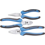 GEDORE 1692305 alicate, Set de pinzas azul/Negro, 195 mm, 60 mm, 940 g