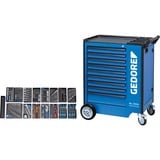GEDORE 2657708 carro para herramientas, Carros de herramienta azul/Negro, 117,1 kg