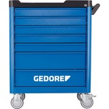 GEDORE 2977311 carro para herramientas, Carros de herramienta azul/Negro, 180 mm, 80 mm, 77 kg