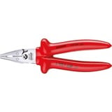 GEDORE 6720250 alicate, Alicates combi rojo, 70 mm, 34 mm, 365 g