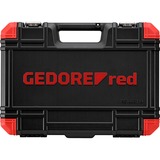 GEDORE R61003114 set de conectores y conector, Llave de tubo rojo/Negro, 3,75 kg, 80 mm