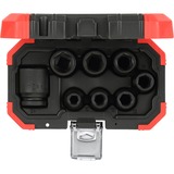 GEDORE R63003008 set de conectores y conector, Llave de tubo rojo/Negro, 53 mm