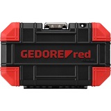 GEDORE R63003008 set de conectores y conector, Llave de tubo rojo/Negro, 53 mm