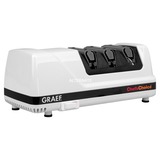 Graef CC 120 afilador de cuchillo Blanco, Afilador de cuchillos blanco/Negro, Minorista