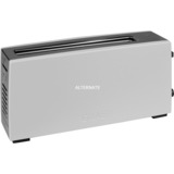 Graef TO 91 tostadora 1 rebanada(s) Acero inoxidable, Blanco 880 W blanco, 1 rebanada(s), Acero inoxidable, Blanco, Aluminio, Acero inoxidable, Botones, Giratorio, 880 W, 230 V