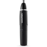 Grundig MT 3810 Negro, Plata, Cortapelos de nariz /oreja negro/Plateado, Negro, Plata, Oído, Nariz, Acero inoxidable, Batería, AA, 1,5 V