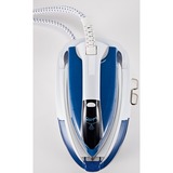 Grundig SIS 8670 1 L Suela Ceramic Ultra Glide Azul, Blanco, Estación de planchado a vapor blanco/Azul, Suela Ceramic Ultra Glide, 6 bar, 1 L, 110 g/min, Azul, Blanco, 1 min