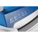 Grundig SIS 8670 1 L Suela Ceramic Ultra Glide Azul, Blanco, Estación de planchado a vapor blanco/Azul, Suela Ceramic Ultra Glide, 6 bar, 1 L, 110 g/min, Azul, Blanco, 1 min
