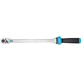 Hazet 5122-3CT llave dinamométrica, Llave de torsión azul/Negro, Llamada dinamométrica de clic, Mecánico, 1/2", 40 - 200 Nm, 3%, Negro / Azul