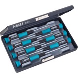 Hazet 808/7 destornillador manual Juego Destornillador estándar negro/Azul, 20,5 cm, 290 g, 125 mm, 20 mm, Negro / Azul