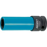 Hazet 903SLG-17 toma de llaves de impacto Vaso de impacto Azul, Llave de tubo azul, Vaso de impacto, Azul, 1 cabezal(es), 1/2", Métrico, 17 mm