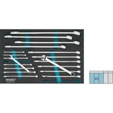 Hazet Juego de llaves combinadas 163-210/19, tamaño 3/3, Llave de tuercas 