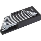 Hazet Juego de llaves fijas dobles 450N/8RS, 8 piezas, Llave de tuercas 