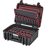 KNIPEX 00 21 35 LE caja de herramientas Negro Polipropileno (PP) Negro, Polipropileno (PP), Resistente al polvo, Resistente a golpes, Resistente al agua, 470 mm, 370 mm, 190 mm