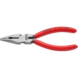 KNIPEX 0821145 Alicates de punta fina alicate, Alicates combi rojo, Alicates de punta fina, Metal, De plástico, Rojo, 14,5 cm, 116 g