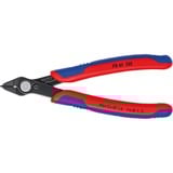 KNIPEX 78 61 125 Side-cutting pliers alicate, Alicates eléctricos rojo/Azul, Side-cutting pliers, Acero, De plástico, Azul/Rojo, 12,5 cm, 56 g