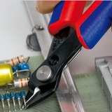 KNIPEX 78 61 125 Side-cutting pliers alicate, Alicates eléctricos rojo/Azul, Side-cutting pliers, Acero, De plástico, Azul/Rojo, 12,5 cm, 56 g