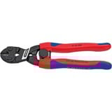 KNIPEX CoBolt Cortaalambres compacto de cabeza atramanteda, Alicates de corte Cortaalambres compacto de cabeza atramanteda, Acero cromo vanadio, De plástico, Azul/Rojo, 20 cm, 370 g