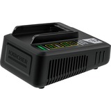 Kärcher 2.445-032.0 cargador y batería cargable Cargador de batería negro, Cargador de batería, Kärcher, Negro, Ión de litio, 18 V, 25 cm
