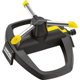 Kärcher RS 130/3 Rociador de agua giratorio Negro, Metálico, Amarillo, Aspersor negro/Amarillo, Rociador de agua giratorio, 133 m², 4 bar, Negro, Metálico, Amarillo