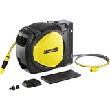 Kärcher CR 7.220 Carrete de pared Negro, Amarillo, Soporte para manguera negro/Amarillo, Carrete de pared, Negro, Amarillo, 22 m