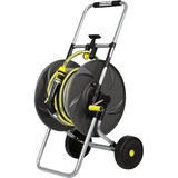 Kärcher HT 80 M/Kit Tambor de carrete Negro, Amarillo, Carretilla para manguera gris/Amarillo, Tambor de carrete, Negro, Amarillo, 20 m