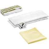 Kärcher Kit de paños de microfibra para el baño , Cubierta de la fregona blanco/Amarillo, 2.863-266.0