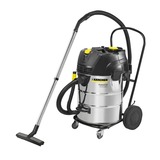 Kärcher NT 75/2 Ap Me Tc 75 L 2760 W, Aspiradora en húmedo y en seco gris, 2760 W, 75 L, 73 dB