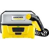 Kärcher OC 3 Limpiadora de alta presión o Hidrolimpiadora Compacto Batería 120 l/h Negro, Amarillo, Limpiador de baja presión amarillo/Negro, Compacto, Batería, 2,8 m, Baja presión, 4 L, Negro, Amarillo