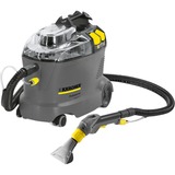 Kärcher Puzzi 8/1 C Aspiradora de tambor Húmedo 1200 W Sin bolsa gris, 1200 W, Aspiradora de tambor, Húmedo, Sin bolsa, Agua, Negro, Gris, Amarillo
