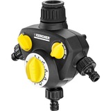 Kärcher WT 2.000 Negro, Amarillo Temporizador de riego mecánico, Máquina de riego negro/Amarillo, Temporizador de riego mecánico, 120 min, Negro, Amarillo, 1 pieza(s)