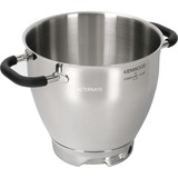 Kenwood AW37575 batidora y accesorio para mezclar alimentos, Bol para mezclar plateado, 6,7 L, Acero inoxidable, Acero inoxidable, Chef, 1,6 kg