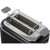 Kenwood TCX751BK 2 rebanada(s) 900 W Rojo, Tostadora negro/Plateado, 2 rebanada(s), Rojo, Metal, Botones, 900 W, 160 mm
