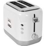 Kenwood TCX751WH tostadora 2 rebanada(s) 900 W Blanco blanco/Plateado, 2 rebanada(s), Blanco, Metal, Botones, Giratorio, 900 W, 160 mm