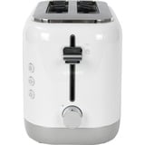 Kenwood TCX751WH tostadora 2 rebanada(s) 900 W Blanco blanco/Plateado, 2 rebanada(s), Blanco, Metal, Botones, Giratorio, 900 W, 160 mm