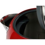 Kenwood kMix tetera eléctrica 1 L 2200 W Rojo, Hervidor de agua rojo/Acero fino, 1 L, 2200 W, Rojo, Metal, Indicador de nivel de agua, Protección contra sobrecalentamiento
