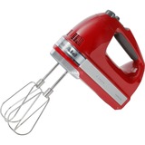 KitchenAid 5KHM9212 Batidora de mano Rojo, Acero inoxidable rojo, Batidora de mano, Rojo, Acero inoxidable, Mezcla, 1,575 m, 1300 RPM, De plástico