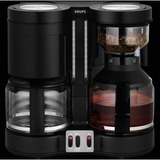 Krups Duothek Plus Manual Cafetera de filtro 1 L negro, Cafetera de filtro, 1 L, De café molido, 2200 W, Negro