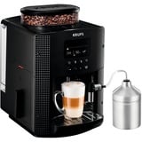 Krups EA 8160 cafetera eléctrica Totalmente automática Máquina espresso 1,8 L, Superautomática negro, Máquina espresso, 1,8 L, Granos de café, Molinillo integrado, 1450 W, Negro