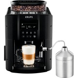 Krups EA 8160 cafetera eléctrica Totalmente automática Máquina espresso 1,8 L, Superautomática negro, Máquina espresso, 1,8 L, Granos de café, Molinillo integrado, 1450 W, Negro