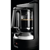 Krups KM4689 Cafetera de filtro 1,25 L negro/Plateado, Cafetera de filtro, 1,25 L, 850 W, Negro