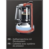 Krups KM4689 Cafetera de filtro 1,25 L negro/Plateado, Cafetera de filtro, 1,25 L, 850 W, Negro